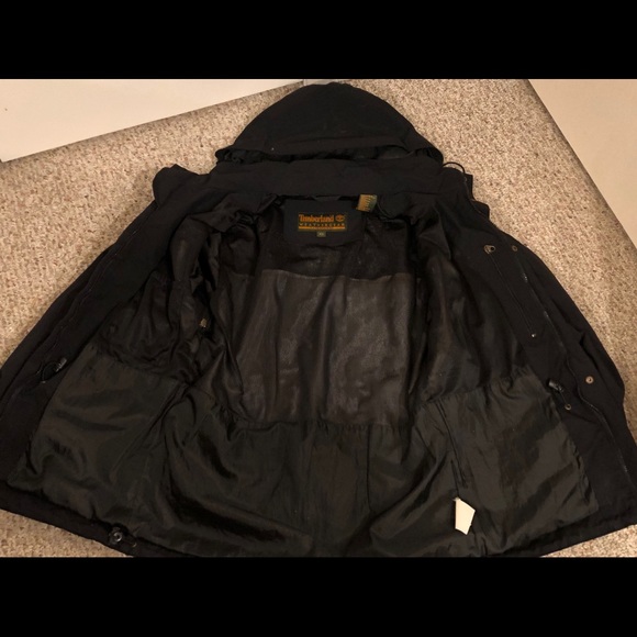 Timberland Jacket W/Hood Black Size XS - Picture 3 of 8